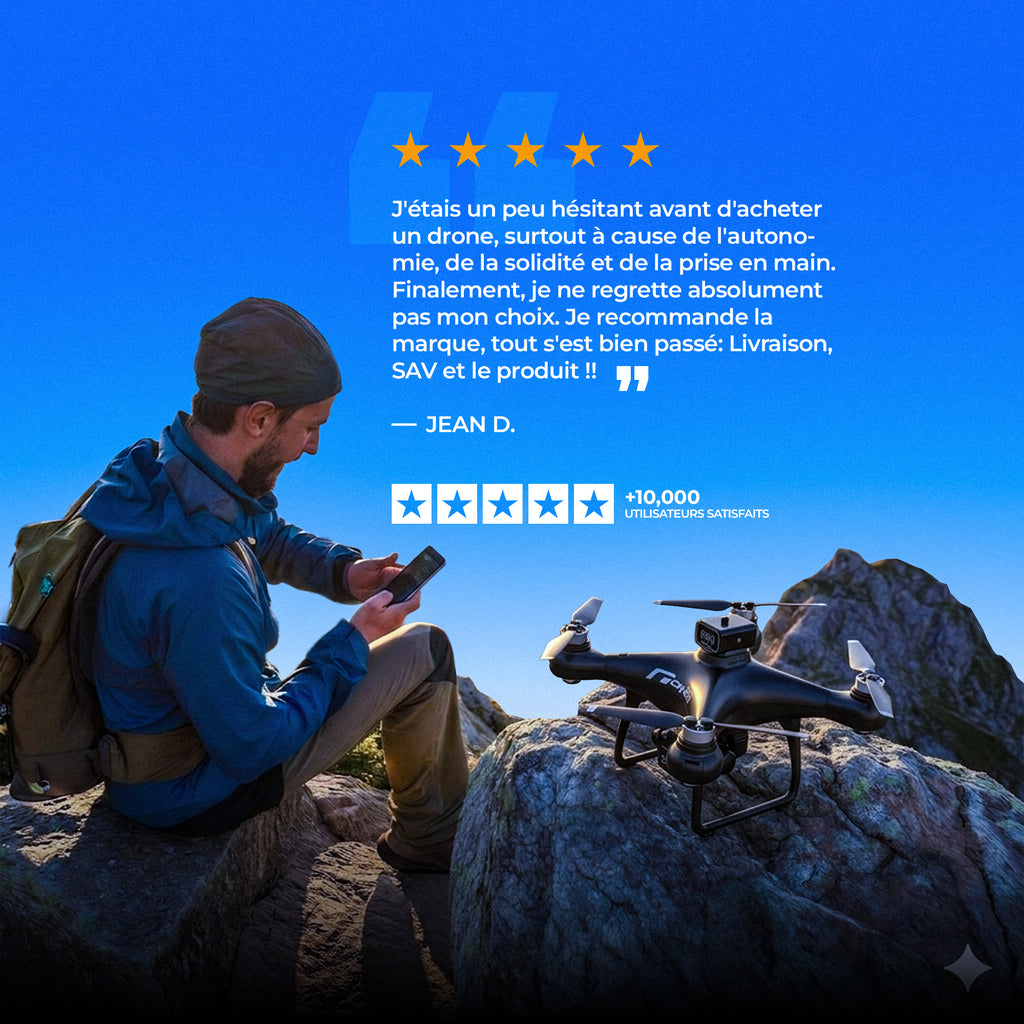 Dronesafe Pro + Batterie : 2